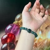 Vòng Lam Ngọc Tuýp A Mix Cỏ 4 Lá 8.2mm 