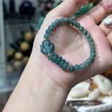  Vòng Tay Lam Ngọc Jadeite A Mix Hồ Ly & Ngũ Điếu 