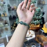  Vòng Tay Lam Ngọc Jadeite A Mix Hồ Ly & Ngũ Điếu 