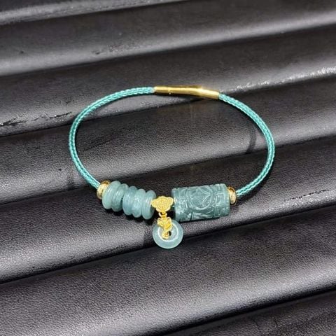  Vòng Lu Thống Mix Ngũ Điếu & Móc Hồ Ly Vàng 