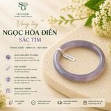  Vòng Mã Não Tím Size 56.2mm 