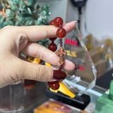  Vòng Mân Côi Mã Não mix Garnet 