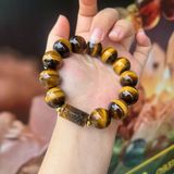  Vòng Mắt Hổ 16mm VIP Mix Lu Thống Chạm Kim Tiền 