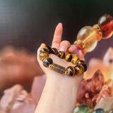  Vòng Mắt Hổ 16mm VIP Mix Lu Thống Chạm Kim Tiền 