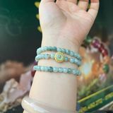  Vòng Ngọc Phỉ Thúy Hoa Bay Tuýp A Mix Charm Cuốn 3 