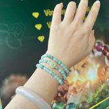 Vòng Ngọc Phỉ Thúy Hoa Bay Tuýp A Mix Charm Cuốn 3 