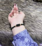  Vòng Ngọc Phỉ Thúy Sơn Thủy Tuýp A Mix Ngũ Điếu & Bi Vàng Kim Tiền 