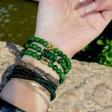  Vòng Diopside Mix Charm 