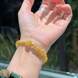  Vòng Thạch Anh Tóc Vàng Mix Sen, Ngũ Điếu & Bi Vàng 