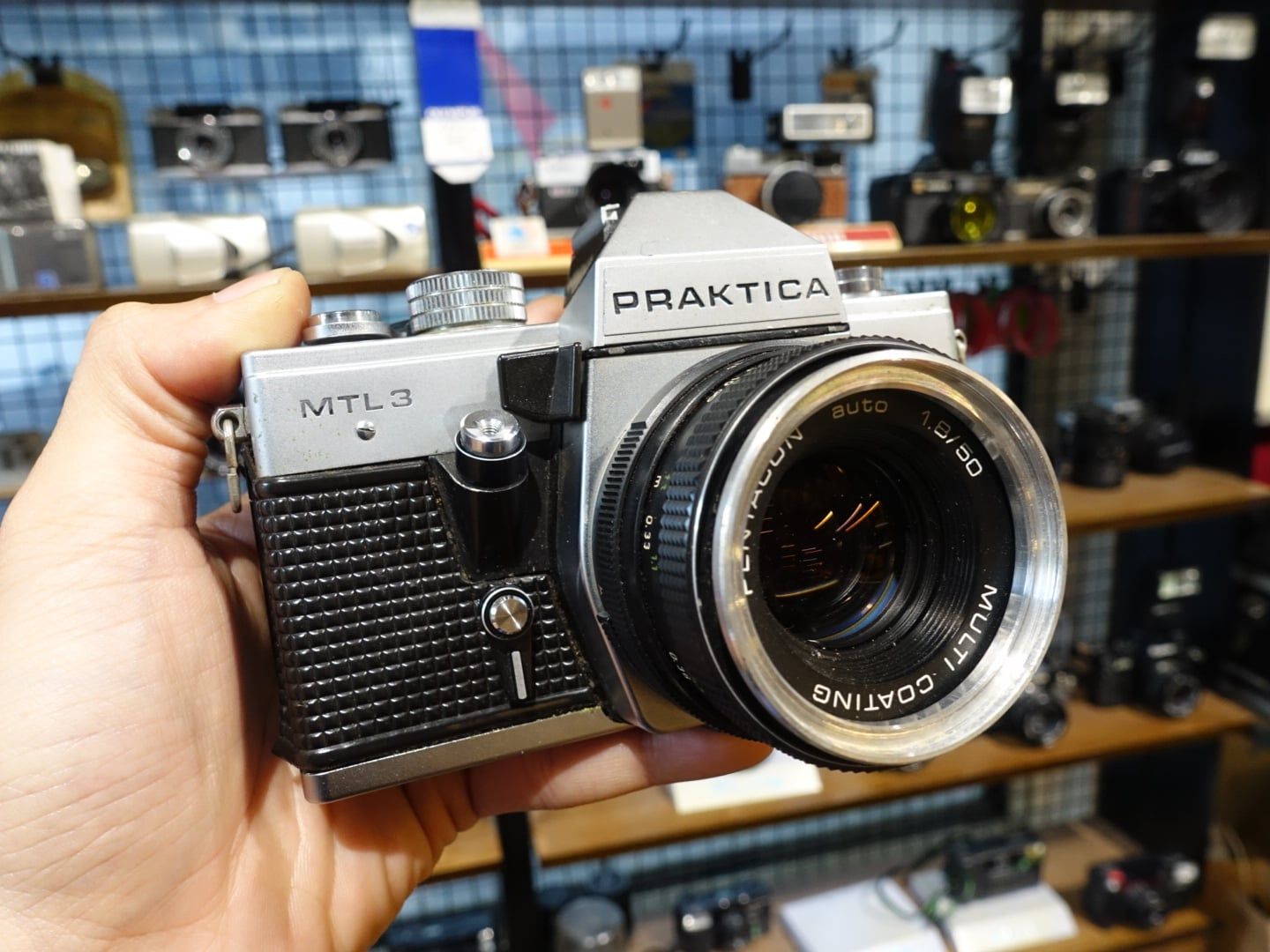  Praktica MTL3 + Pentacon 50mm f1.8 