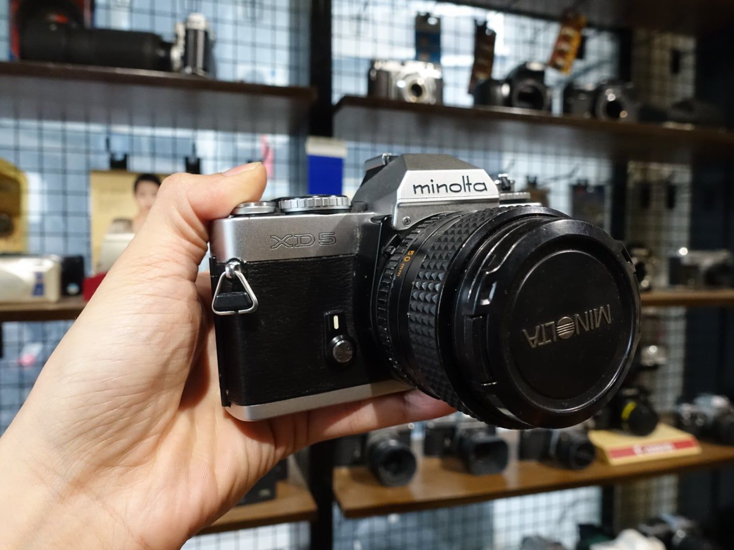  Minolta XD5 + Rokkor 50mm f1.4 