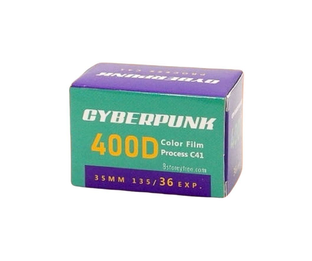  Cyperpunk 400D - 36exp / Motion Film 5207 removed remjet. 