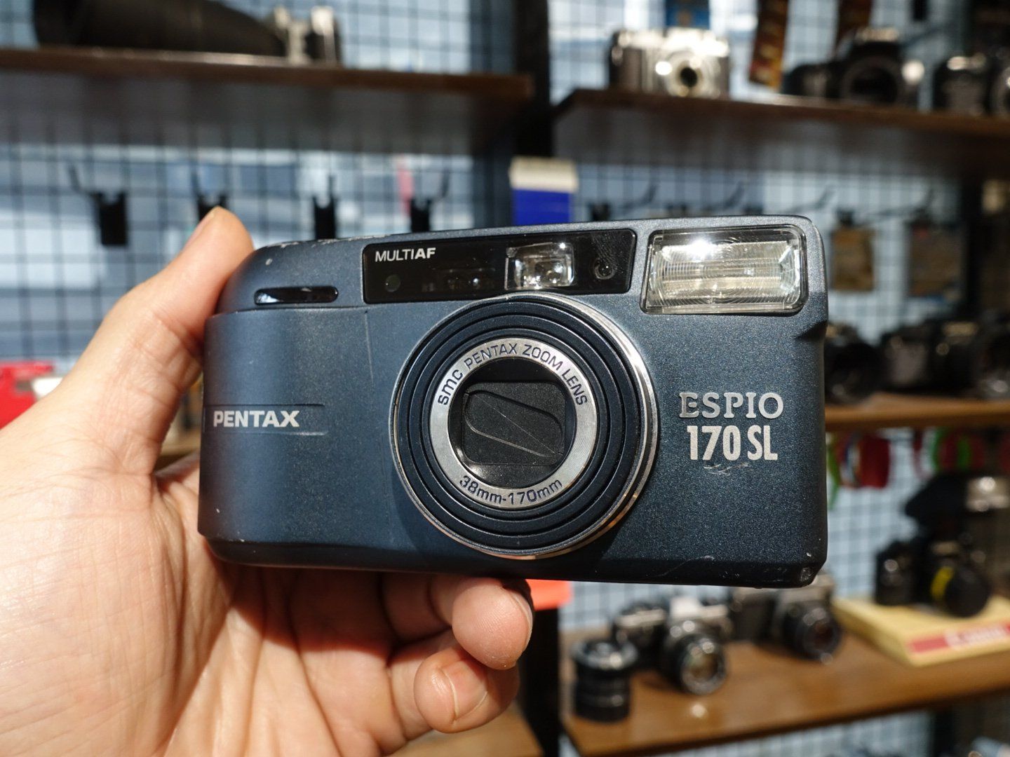  Pentax Espio 170SL Navi Blue 