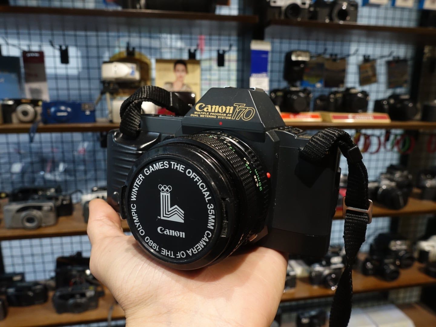  Canon T70 + Canon FD 35mm f2.8 