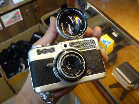  Canon Demi C w/ 2 lens 28/50mm 