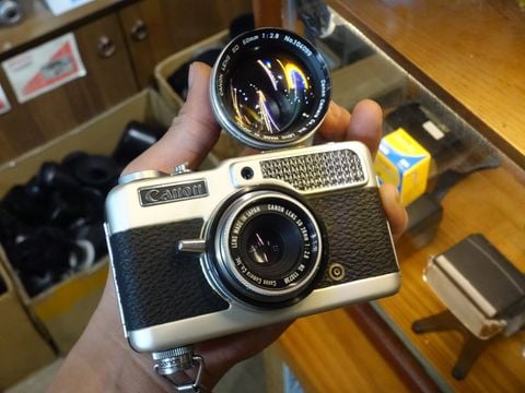  Canon Demi C w/ 50 and 28mm lens 