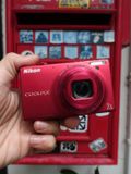  Nikon Coolpix S6100 red 
