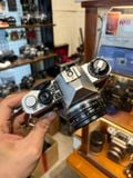  Pentax MeSuper + Ricoh pancake lens 45mm f2.8 