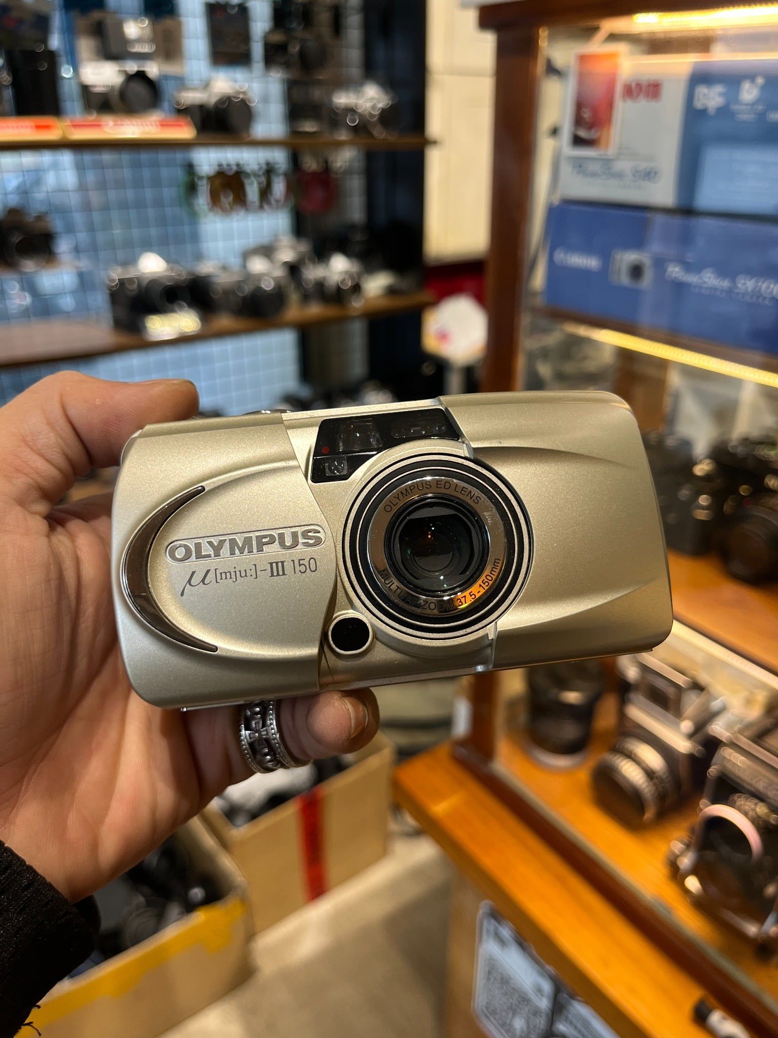  Olympus Mju III 150 