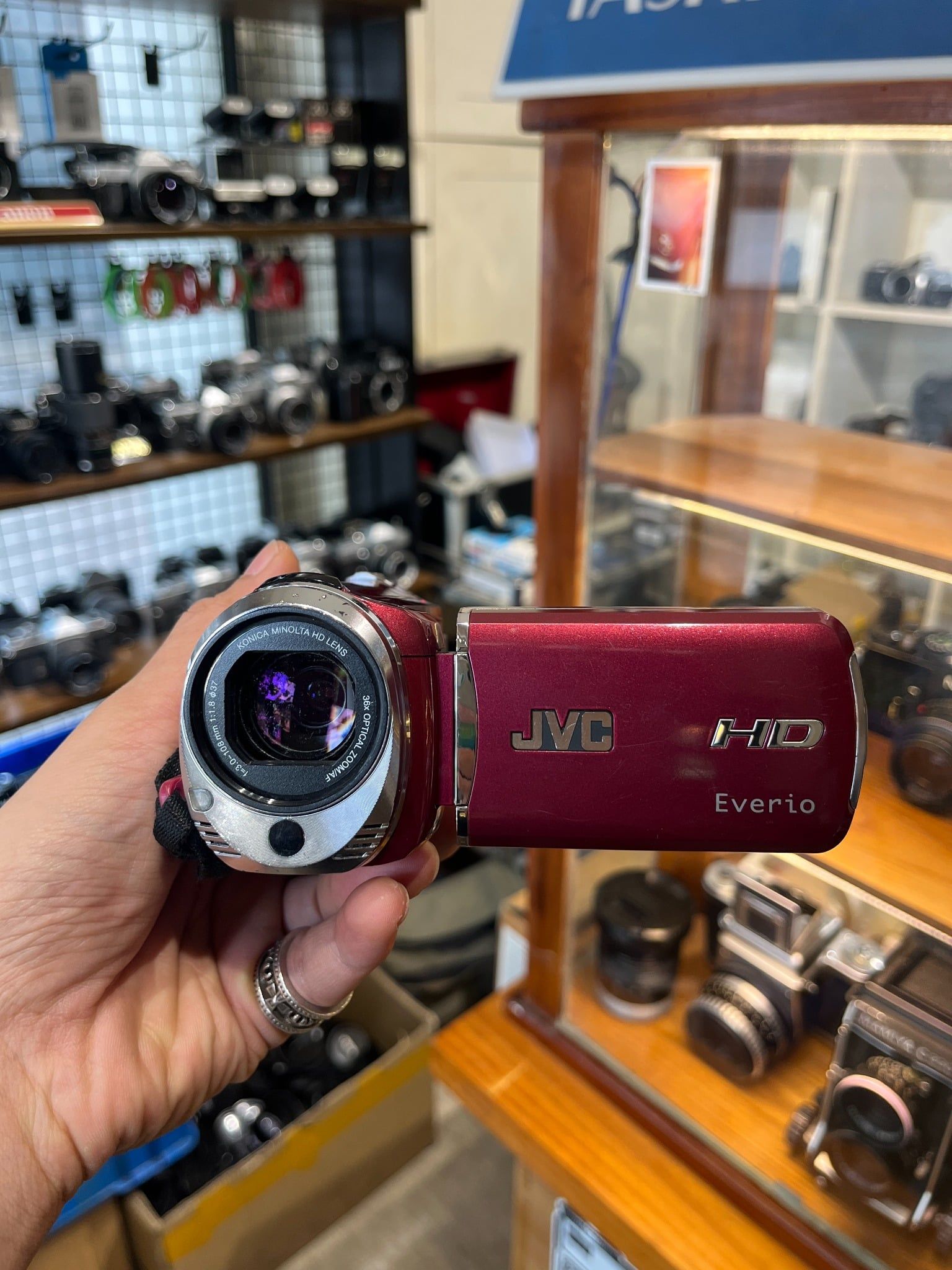  Handycam JVC GZ-HM350-R 
