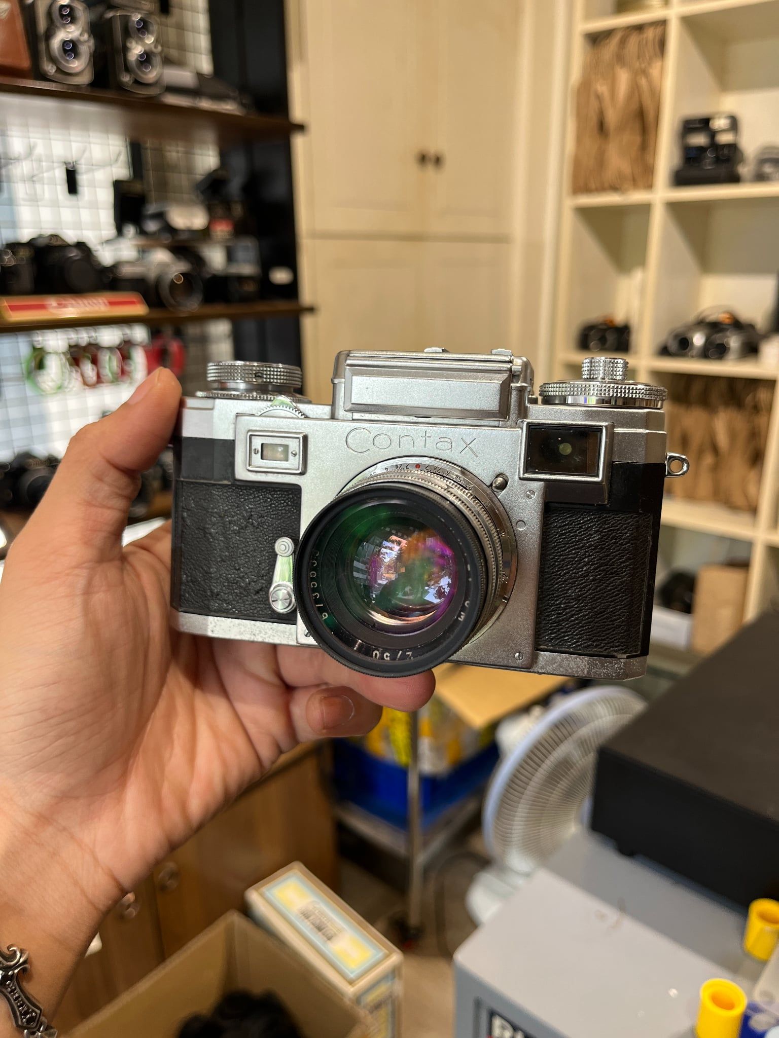  Contax IIIA w/Jupiter-8M, 35mm 