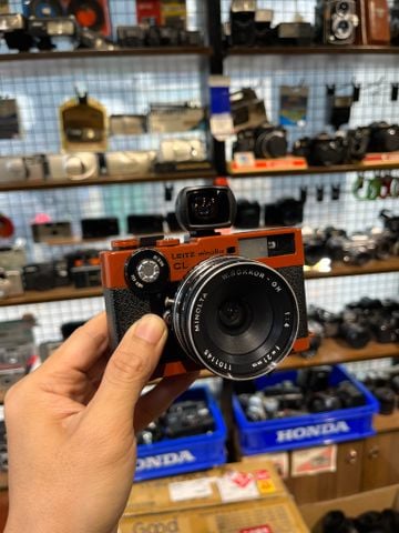  Leica CL repaint Burnt Orange 