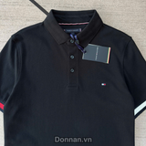  Áo Polo Tommy Flag Cuff Slim - MW37518 