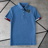  Áo Polo Tommy Flag Cuff Slim - MW37518 