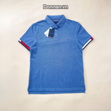  Áo Polo Tommy Flag Cuff Slim - MW37518 