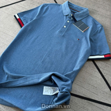  Áo Polo Tommy Flag Cuff Slim - MW37518 