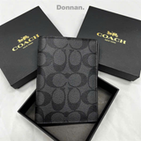  Ví Coach CardHolder Signature Canvas 