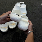  Dép Crocs Mellow Slide All White (Cut) 