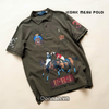  Áo Polo Ralph Lauren Classic Fit Mesh Graphic Olive 