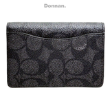  Ví Coach CardHolder Signature Canvas 