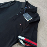 Áo Polo Tommy Flag Cuff Slim - MW37518 