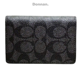  Ví Coach CardHolder Signature Canvas 