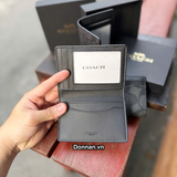 Ví Coach CardHolder Signature Canvas 