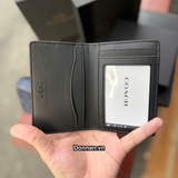  Ví Coach CardHolder Signature Canvas 