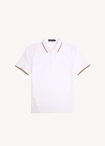  Áo thun nam Polo tay ngắn cao cấp Valentino Creations VSSP-000772-WH2 