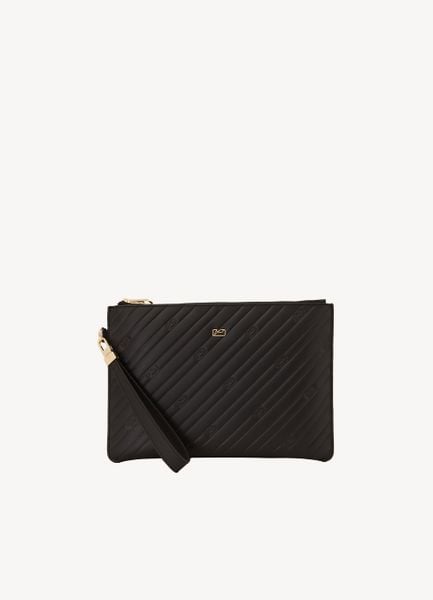  Túi Da Cầm Tay Nam Khóa Kéo Valentino Creations 