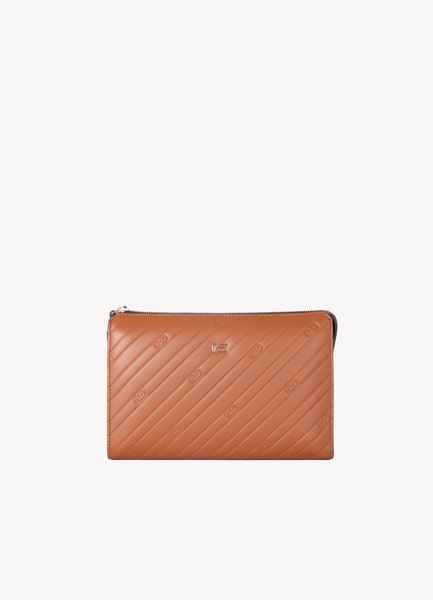  Túi Da Cầm Tay Nam Khóa Kéo Valentino Creations 