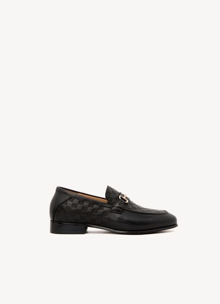  Giày tây nam Loafer đế cao Valentino Creations VAB-554-VRB-83854HH-1-BLK 