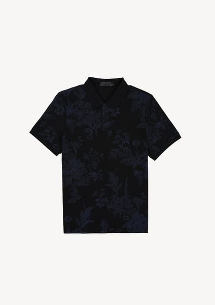  Áo thun nam Polo tay ngắn cao cấp Valentino Creations VSSP-000762-B-GY5 
