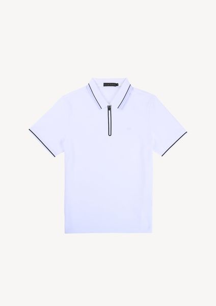  Áo thun nam Polo tay ngắn cao cấp Valentino Creations VSSP-000764G-WH1 
