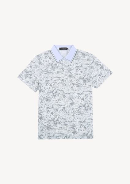  Áo thun nam Polo tay ngắn Valentino Creations VSSP-000766G-GY1 