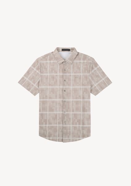  Áo sơ mi thun nam tay ngắn Valentino Creations VSSS-000785-BR1 