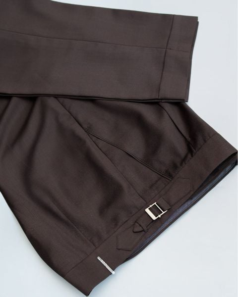  Black Brown SideTab Trousers 