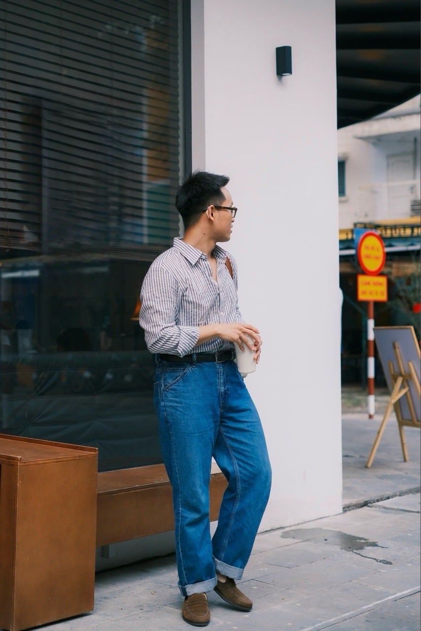  Capri Linen Stripe Shirt 