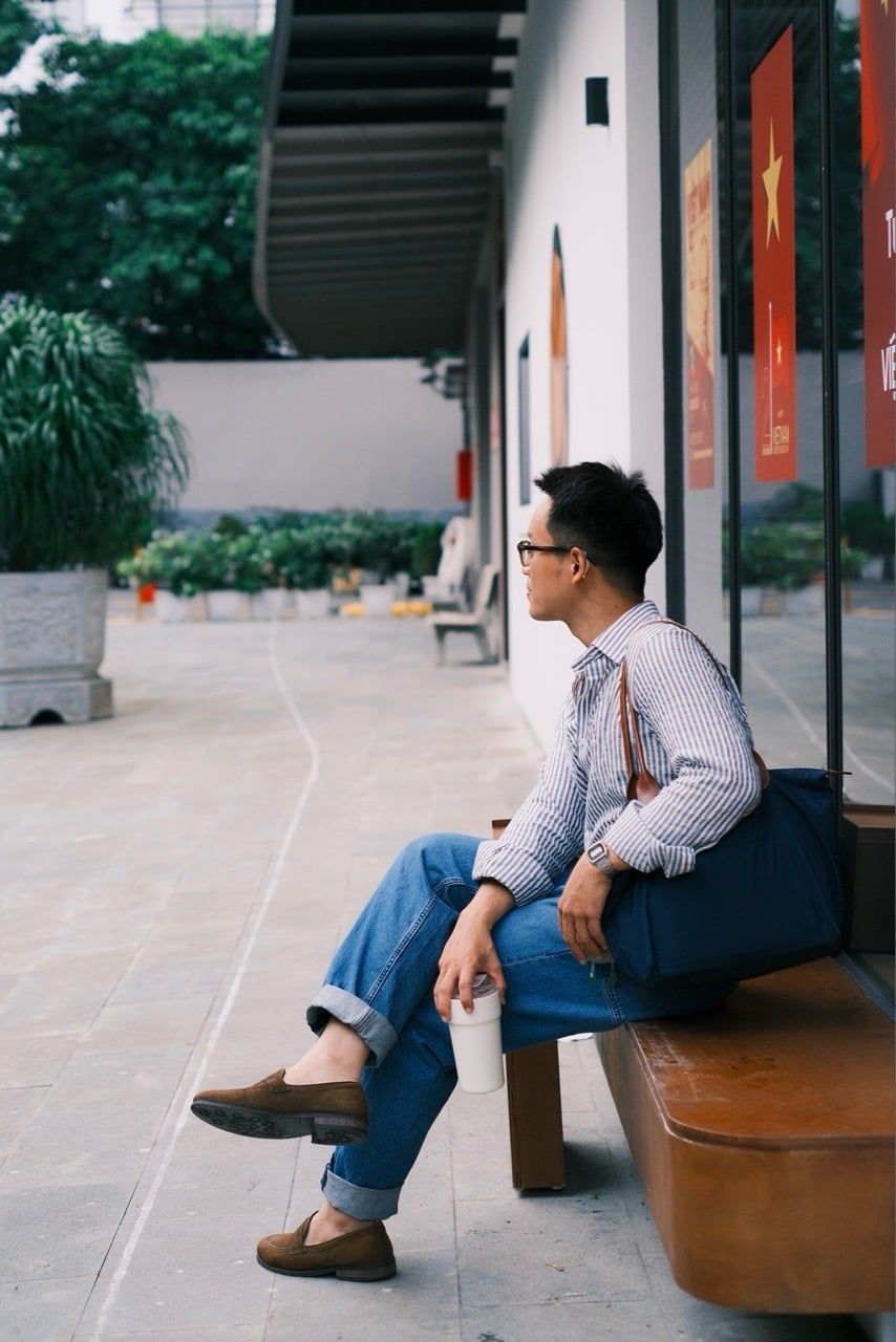  Capri Linen Stripe Shirt 