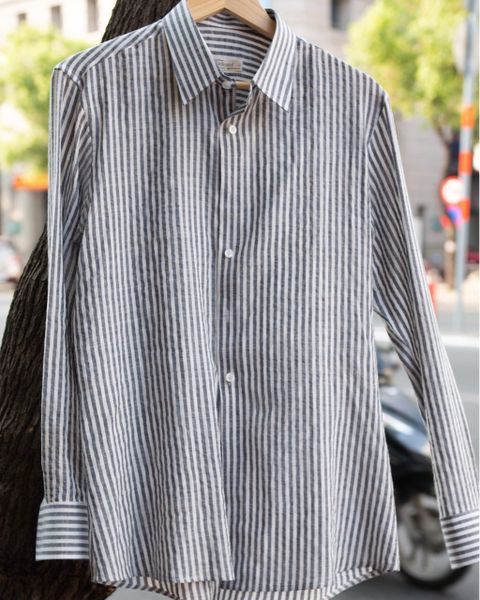  Capri Linen Stripe Shirt 